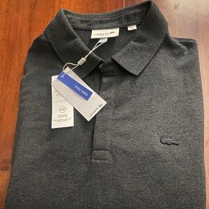 NWTGrey Lacoste Polo